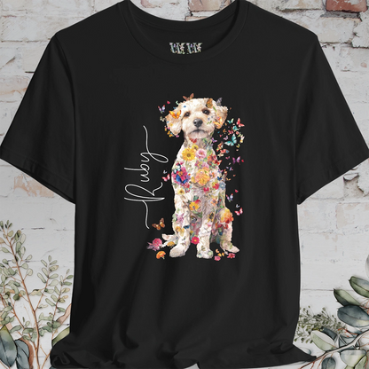 Jackapoo #1 Floral Personalized T shirt