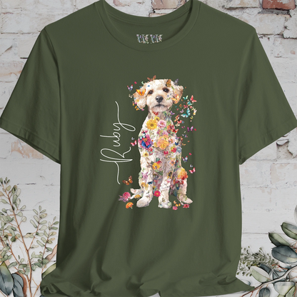 Jackapoo #1 Floral Personalized T shirt