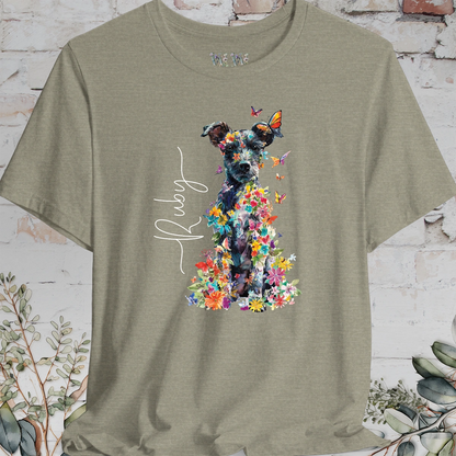 Jackapoo #2 Floral Personalized T shirt