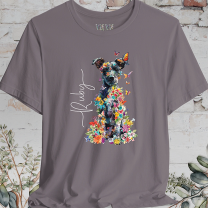 Jackapoo #2 Floral Personalized T shirt