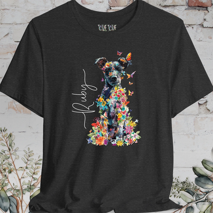 Jackapoo #2 Floral Personalized T shirt