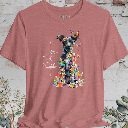 Jackapoo #2 Floral Personalized T shirt