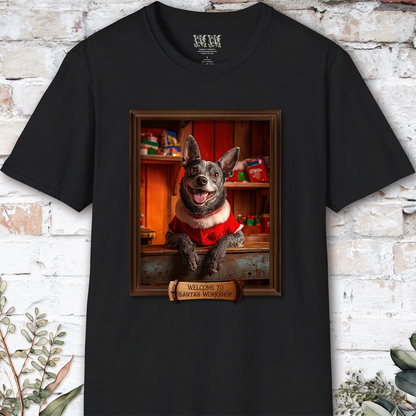 Australian Cattle dog #1 Santa's Workshop Unisex T shirt