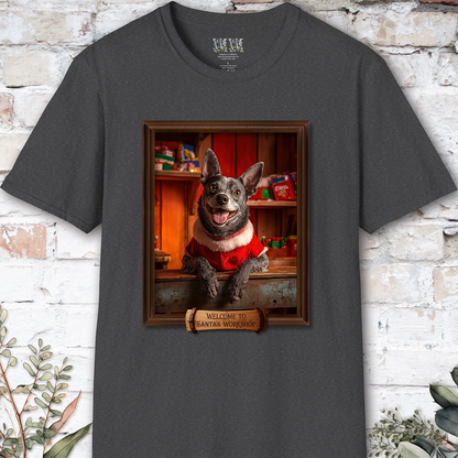 Australian Cattle dog #1 Santa's Workshop Unisex T shirt