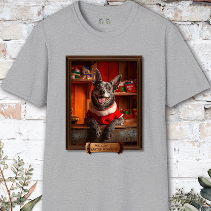 Australian Cattle dog #1 Santa's Workshop Unisex T shirt