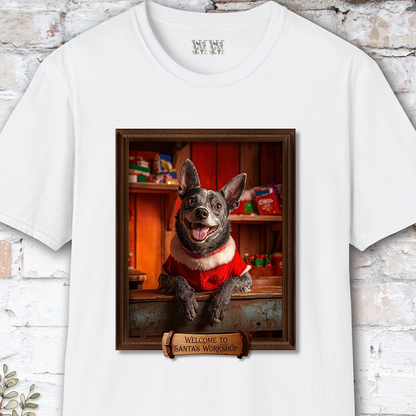 Australian Cattle dog #1 Santa's Workshop Unisex T shirt