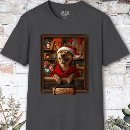 Australian Cattle dog #2 Santa's Workshop Unisex T shirt