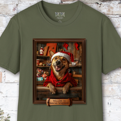 Australian Cattle dog #2 Santa's Workshop Unisex T shirt
