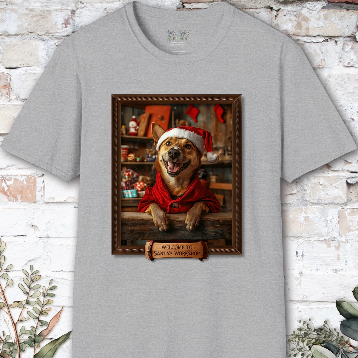 Australian Cattle dog #2 Santa's Workshop Unisex T shirt