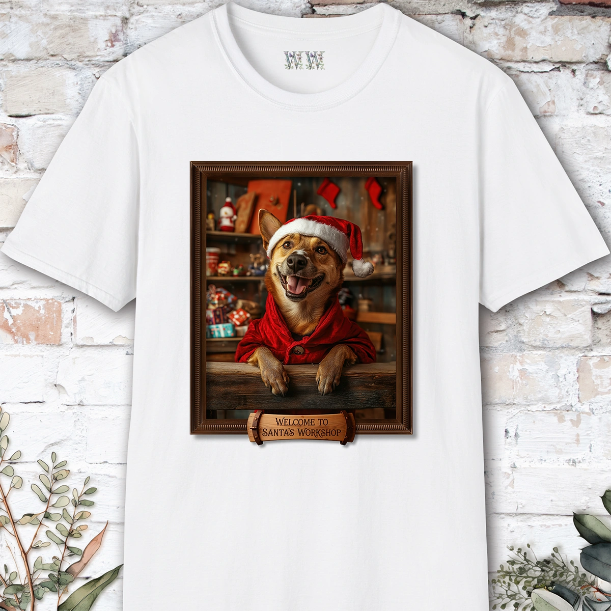 Australian Cattle dog #2 Santa's Workshop Unisex T shirt