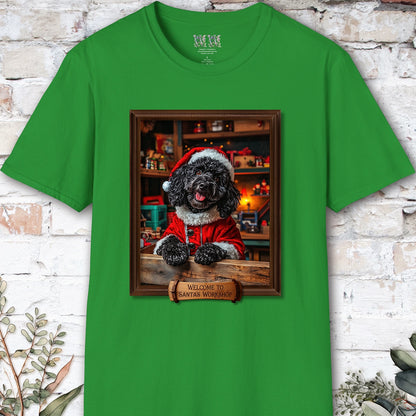 Labradoodle #1 Santa's Workshop Unisex T shirt