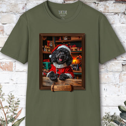 Labradoodle #1 Santa's Workshop Unisex T shirt