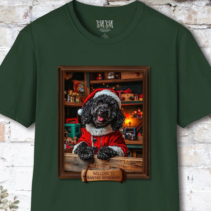 Labradoodle #1 Santa's Workshop Unisex T shirt