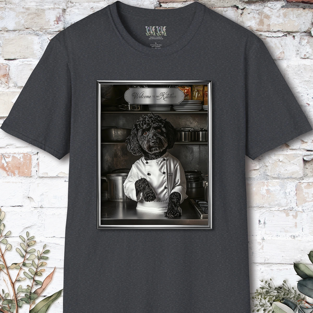 Labradoodle #1 Chef Unisex T shirt