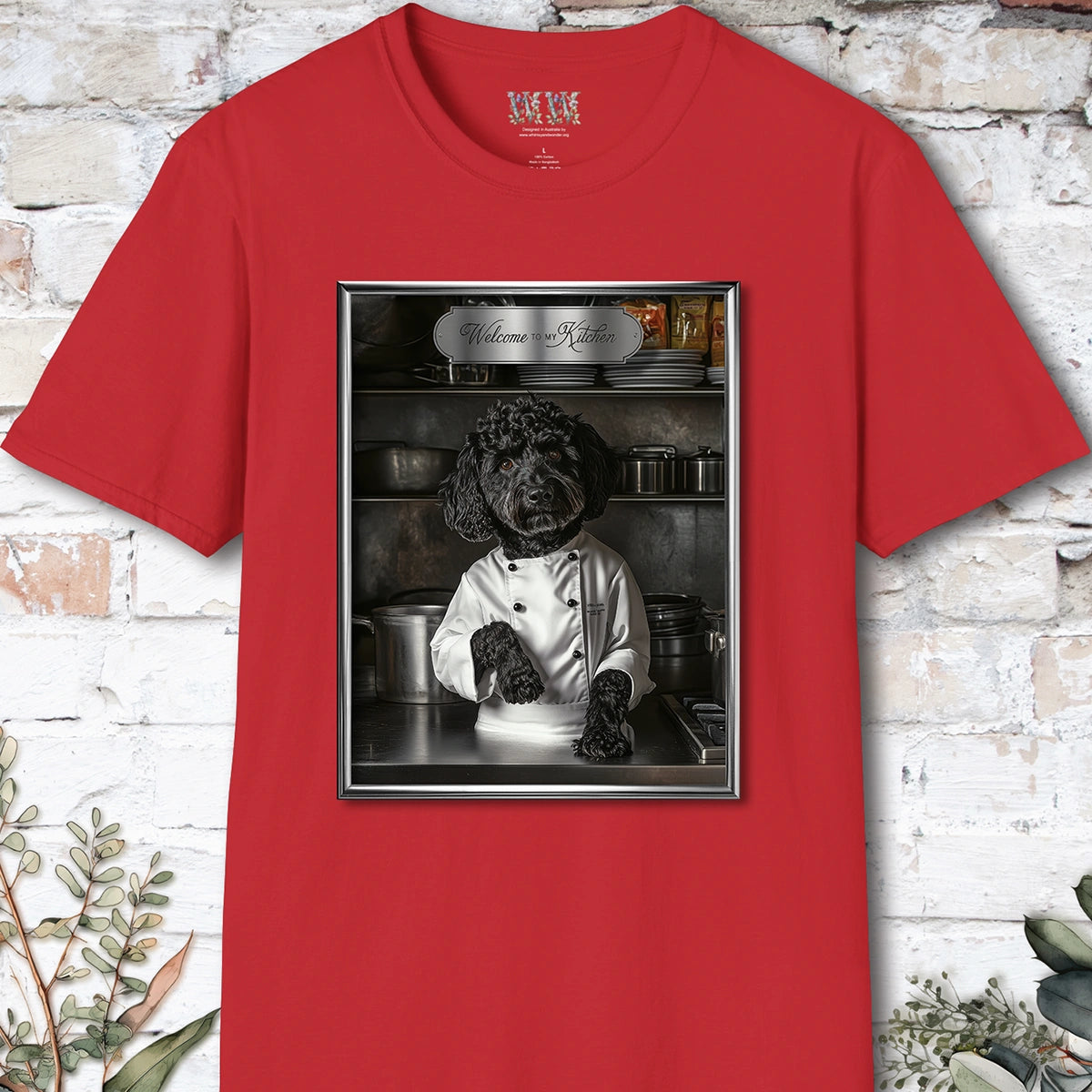 Labradoodle #1 Chef Unisex T shirt