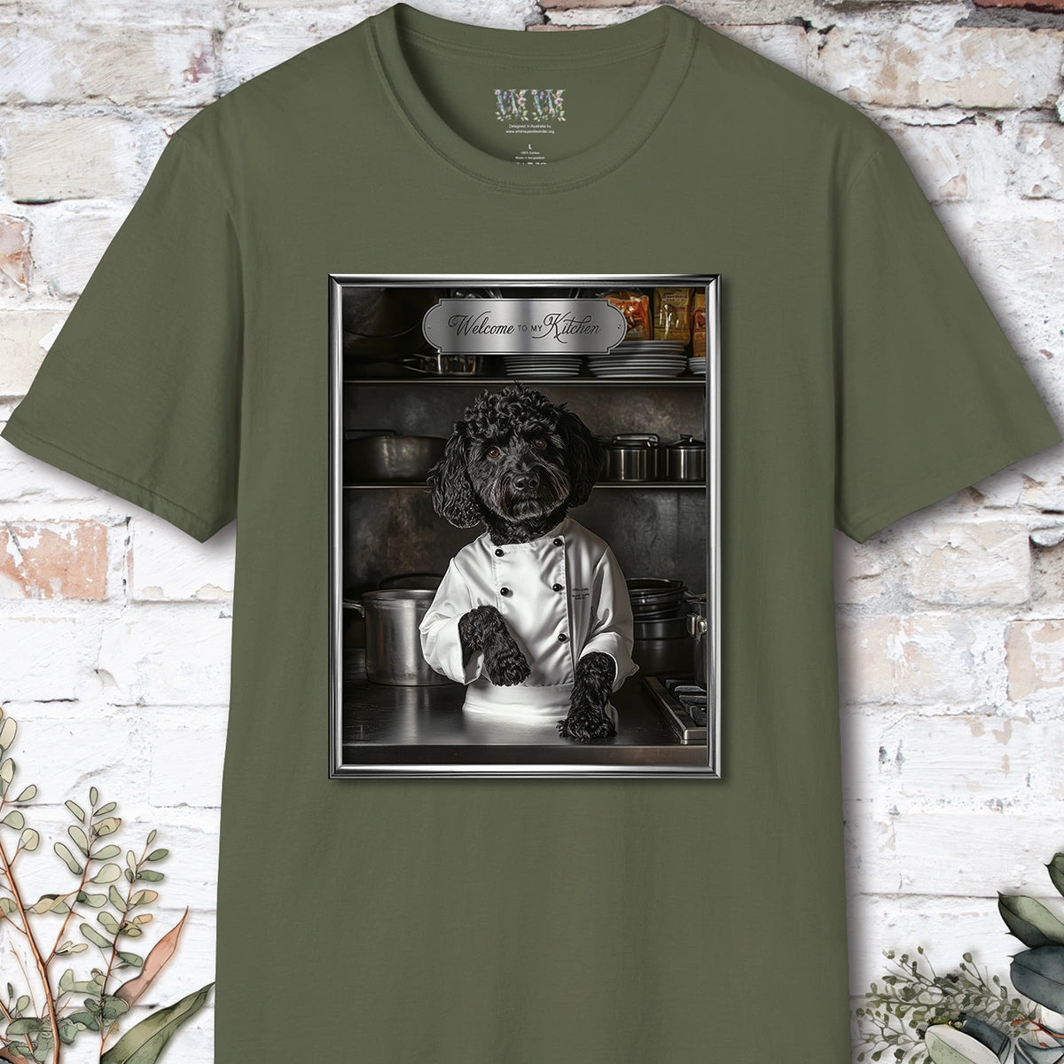 Labradoodle #1 Chef Unisex T shirt