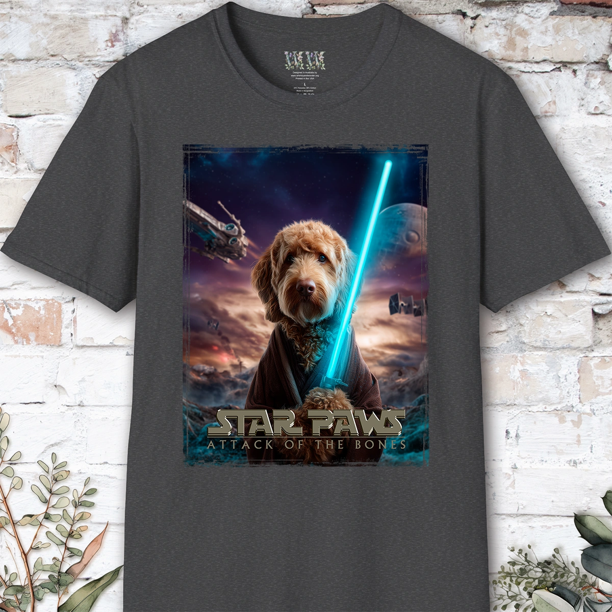 Labradoodle #1 Starpaws Unisex T shirt