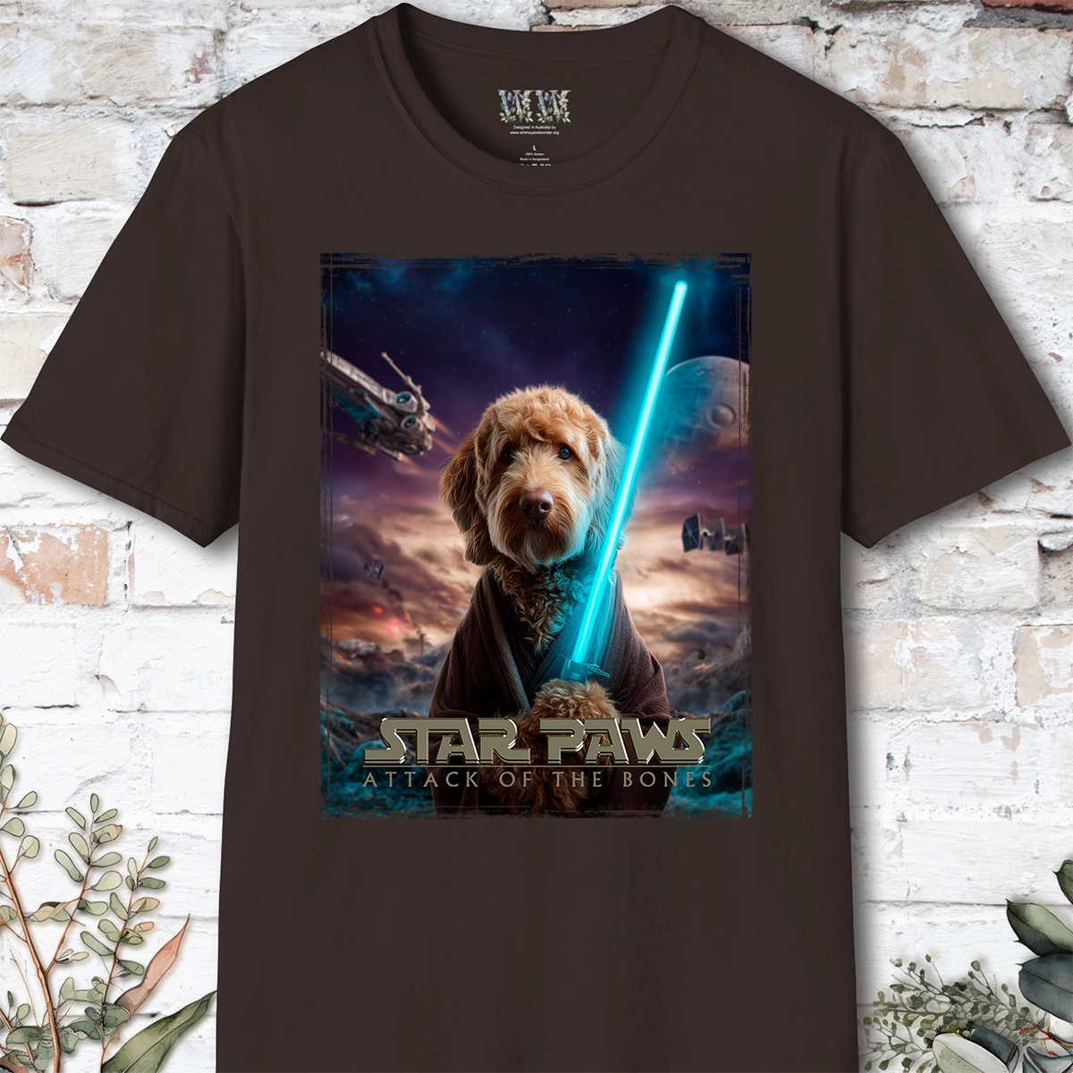 Labradoodle #1 Starpaws Unisex T shirt