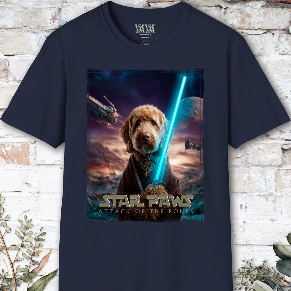 Labradoodle #1 Starpaws Unisex T shirt