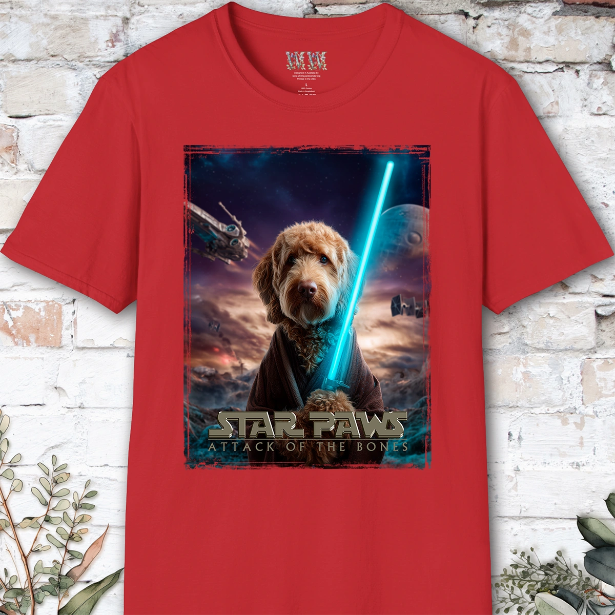 Labradoodle #1 Starpaws Unisex T shirt