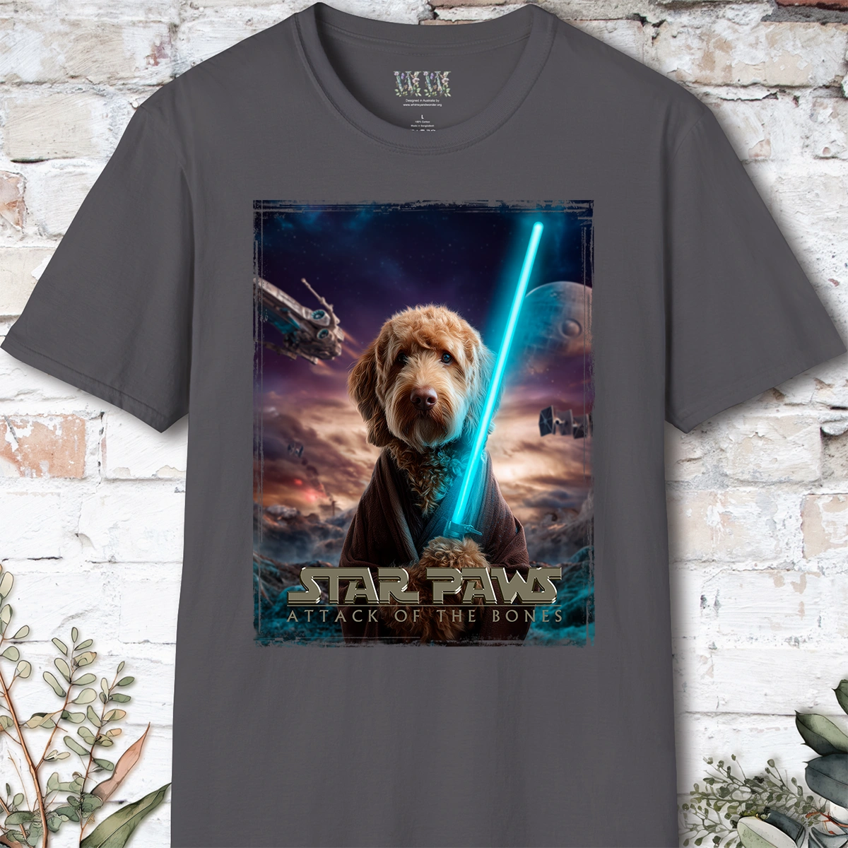 Labradoodle #1 Starpaws Unisex T shirt