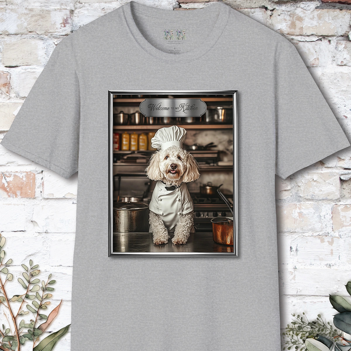 Labradoodle #2 Chef Unisex T shirt