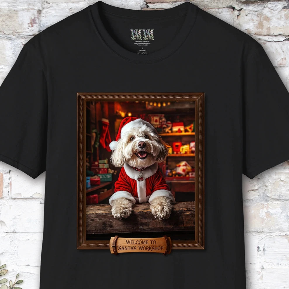 Labradoodle #2 Santa's Workshop Unisex T shirt