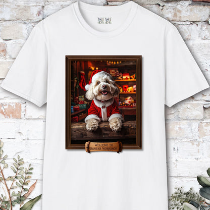 Labradoodle #2 Santa's Workshop Unisex T shirt