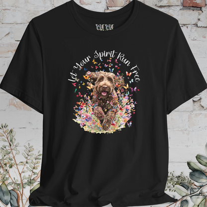 Labradoodle #2 'Let your spirit run free' T shirt