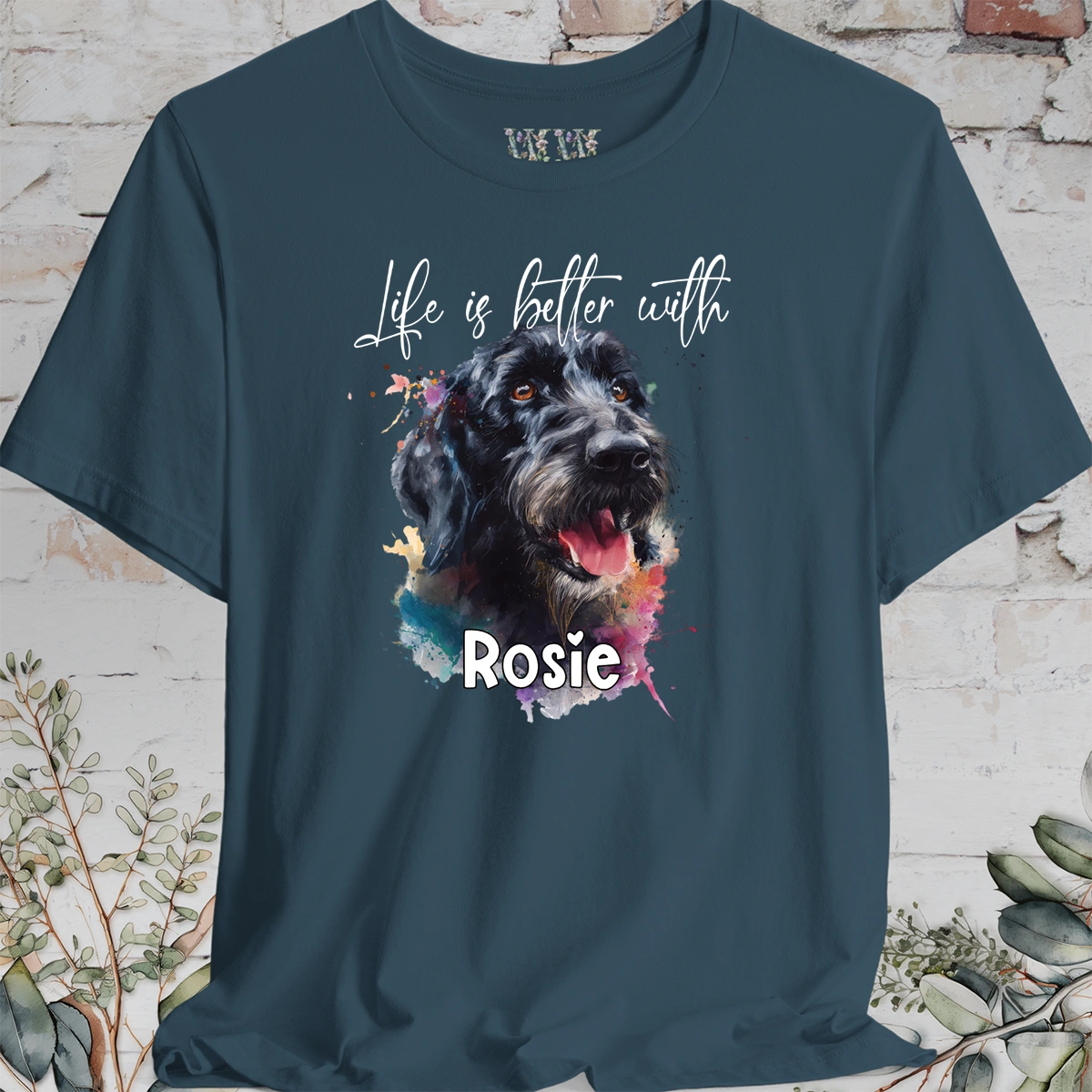 Labradoodle/Groodle #1 'Life is better with'  Personalized T shirt