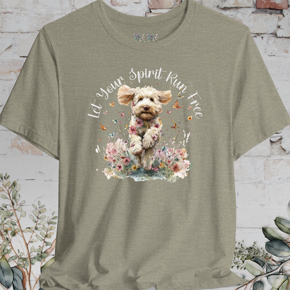 Labradoodle 'Let your spirit run free' T shirt