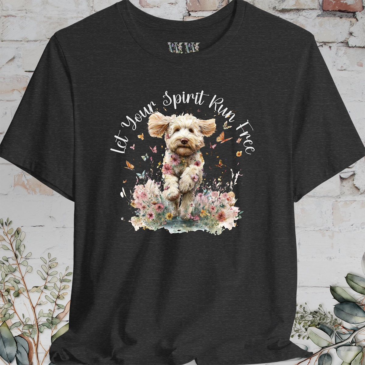 Labradoodle 'Let your spirit run free' T shirt