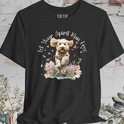 Labradoodle 'Let your spirit run free' T shirt
