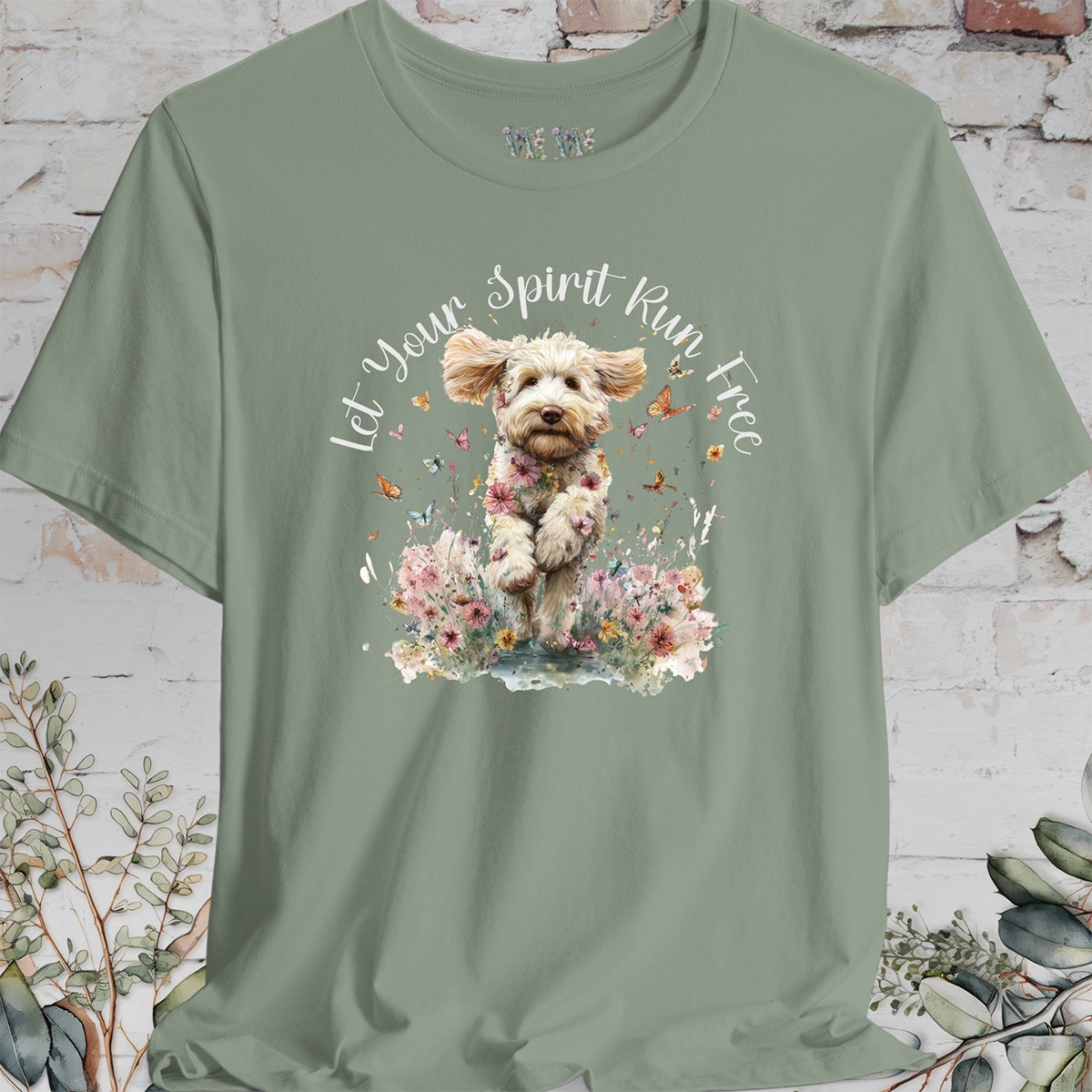 Labradoodle 'Let your spirit run free' T shirt