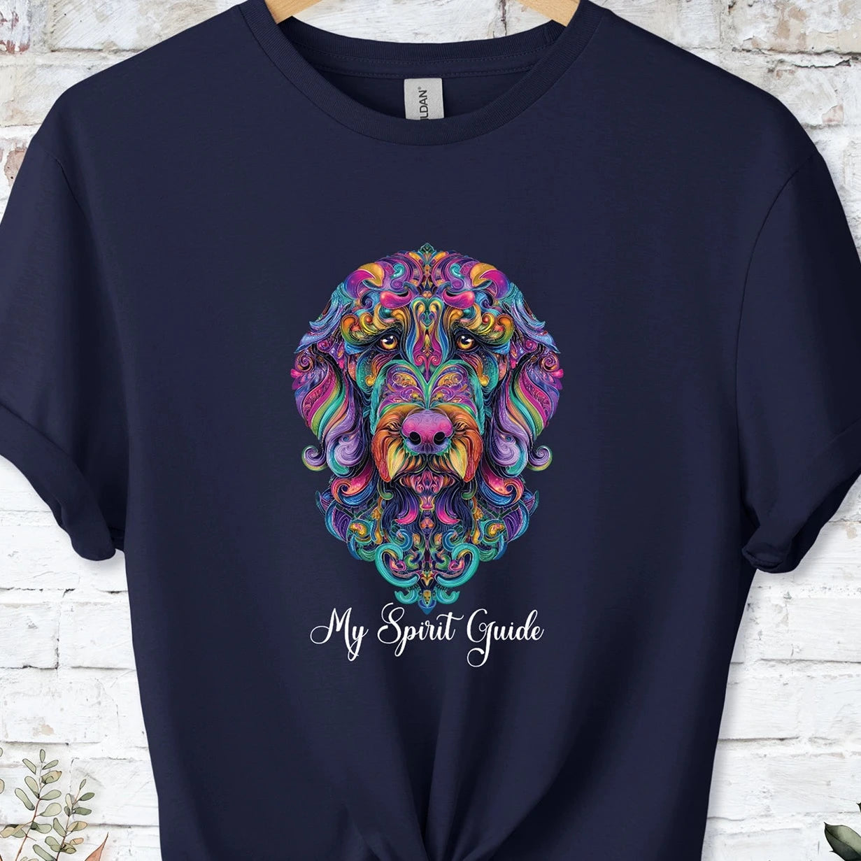 Labradoodle My Spirit Guide, Short Sleeve Unisex Tee