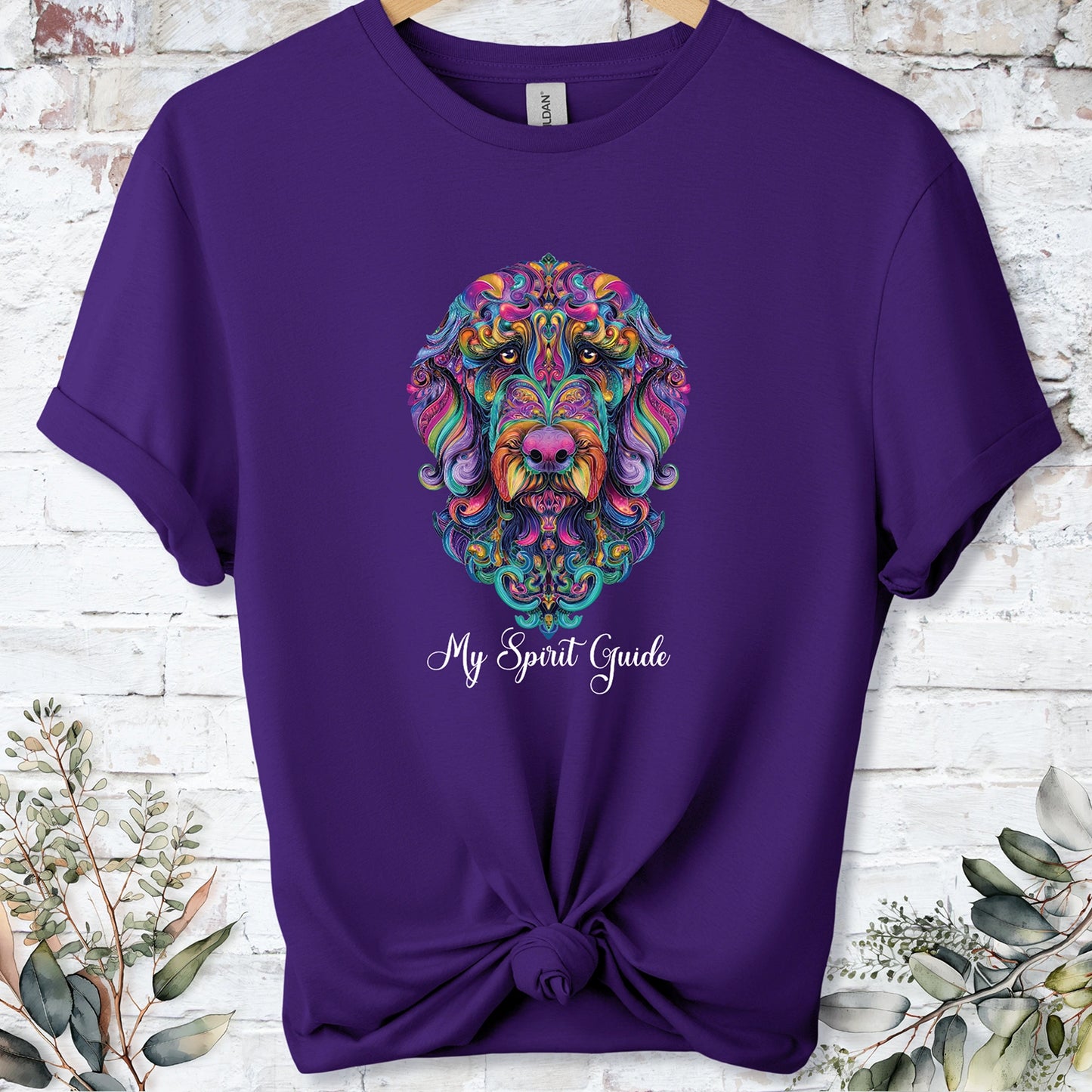 Labradoodle My Spirit Guide, Short Sleeve Unisex Tee