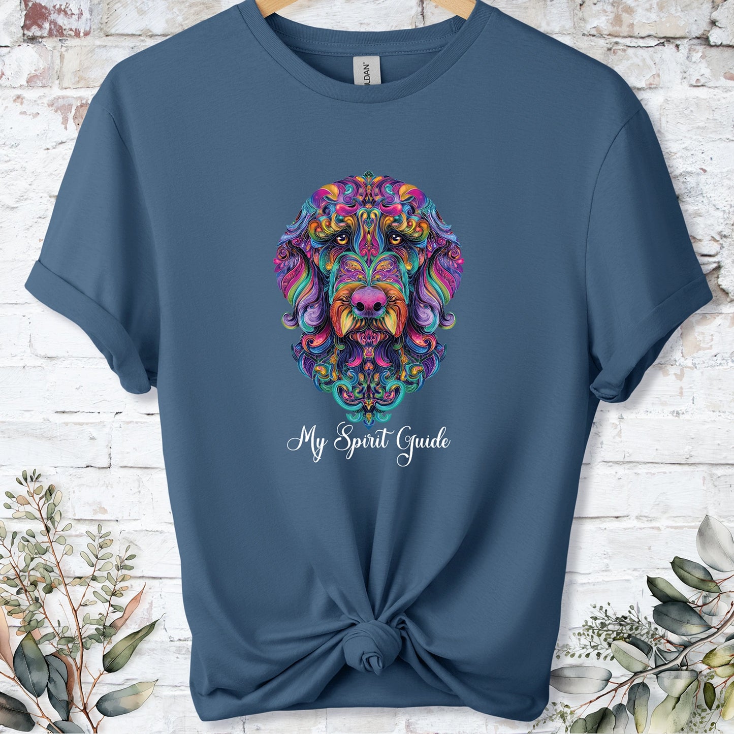 Labradoodle My Spirit Guide, Short Sleeve Unisex Tee