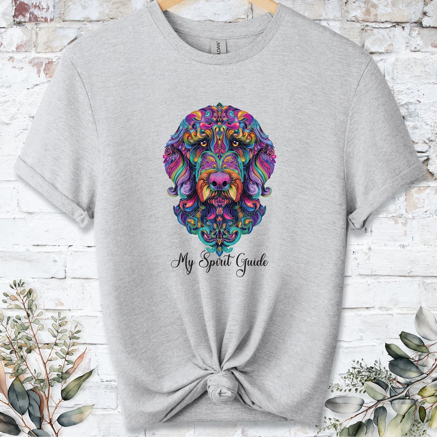 Labradoodle My Spirit Guide, Short Sleeve Unisex Tee