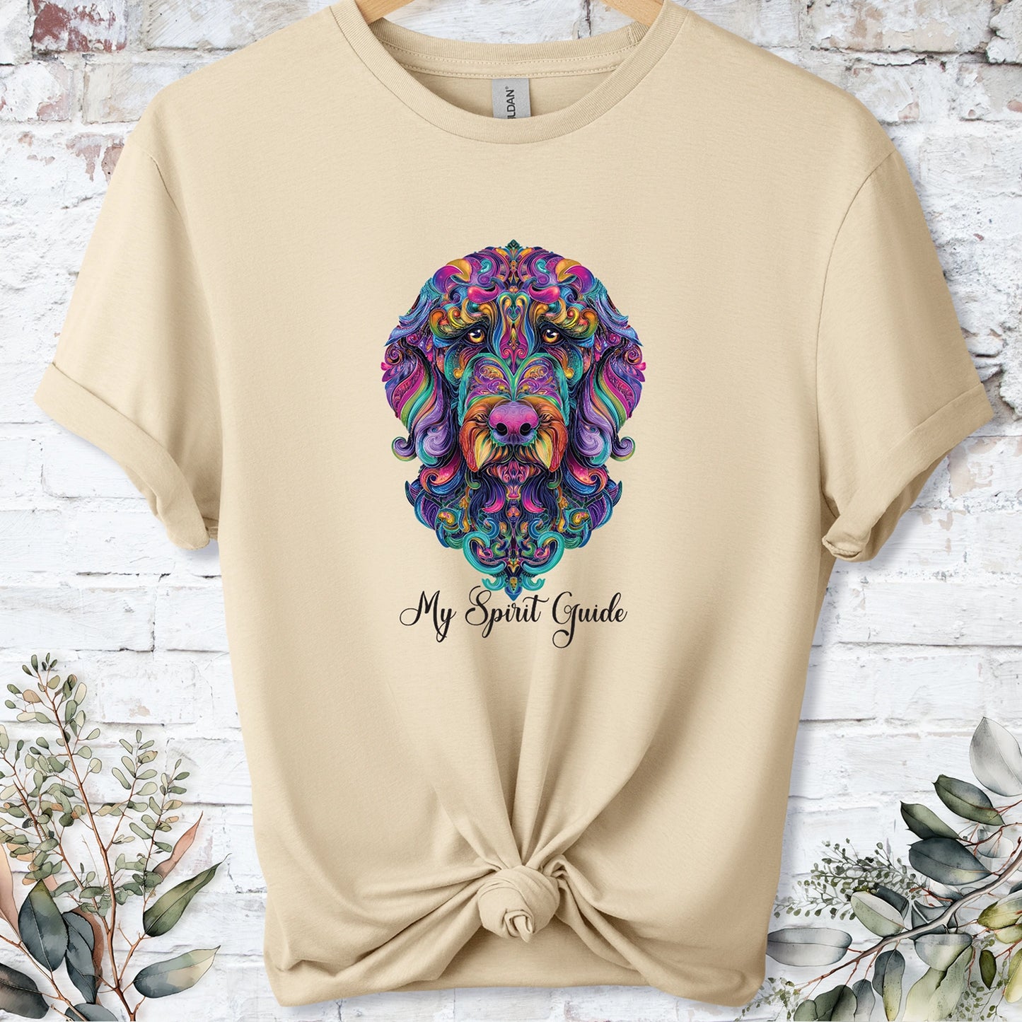 Labradoodle My Spirit Guide, Short Sleeve Unisex Tee