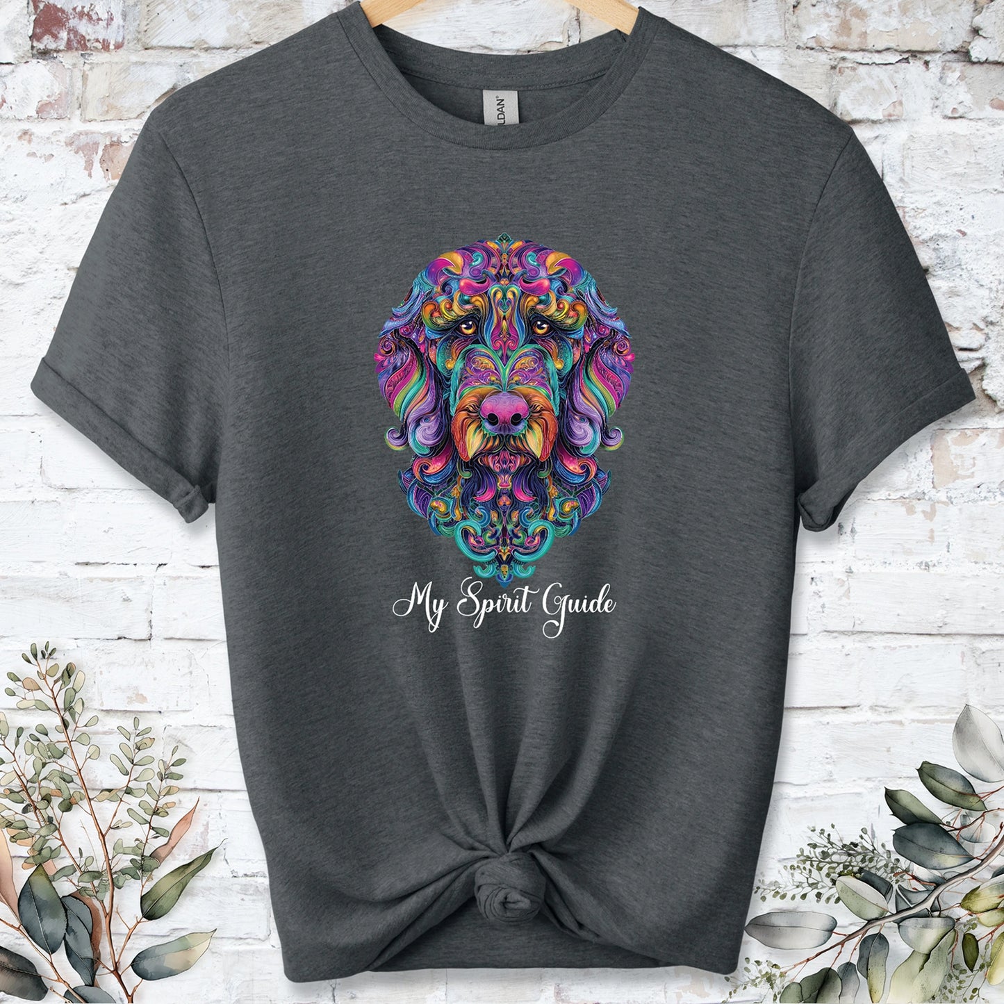 Labradoodle My Spirit Guide, Short Sleeve Unisex Tee