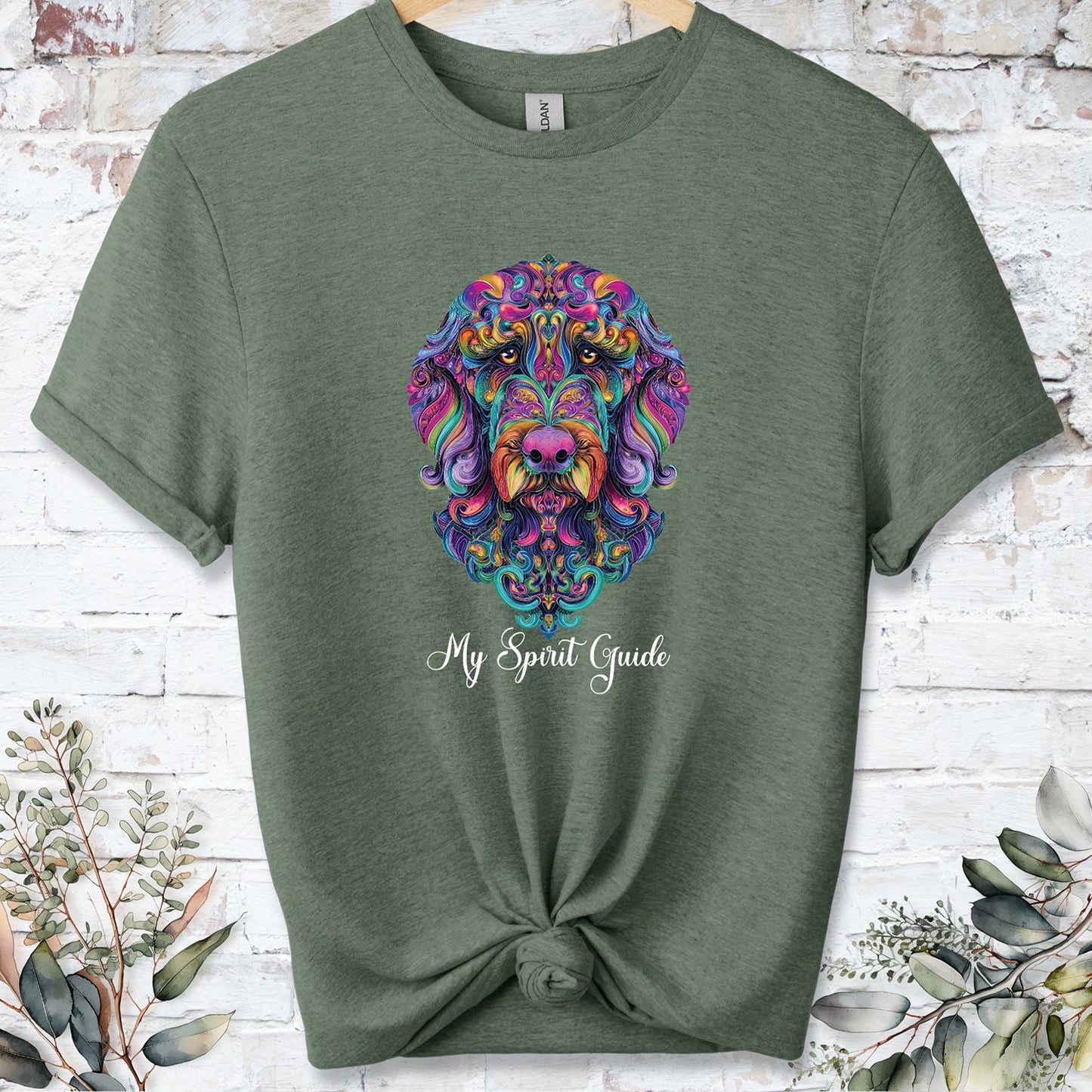 Labradoodle My Spirit Guide, Short Sleeve Unisex Tee