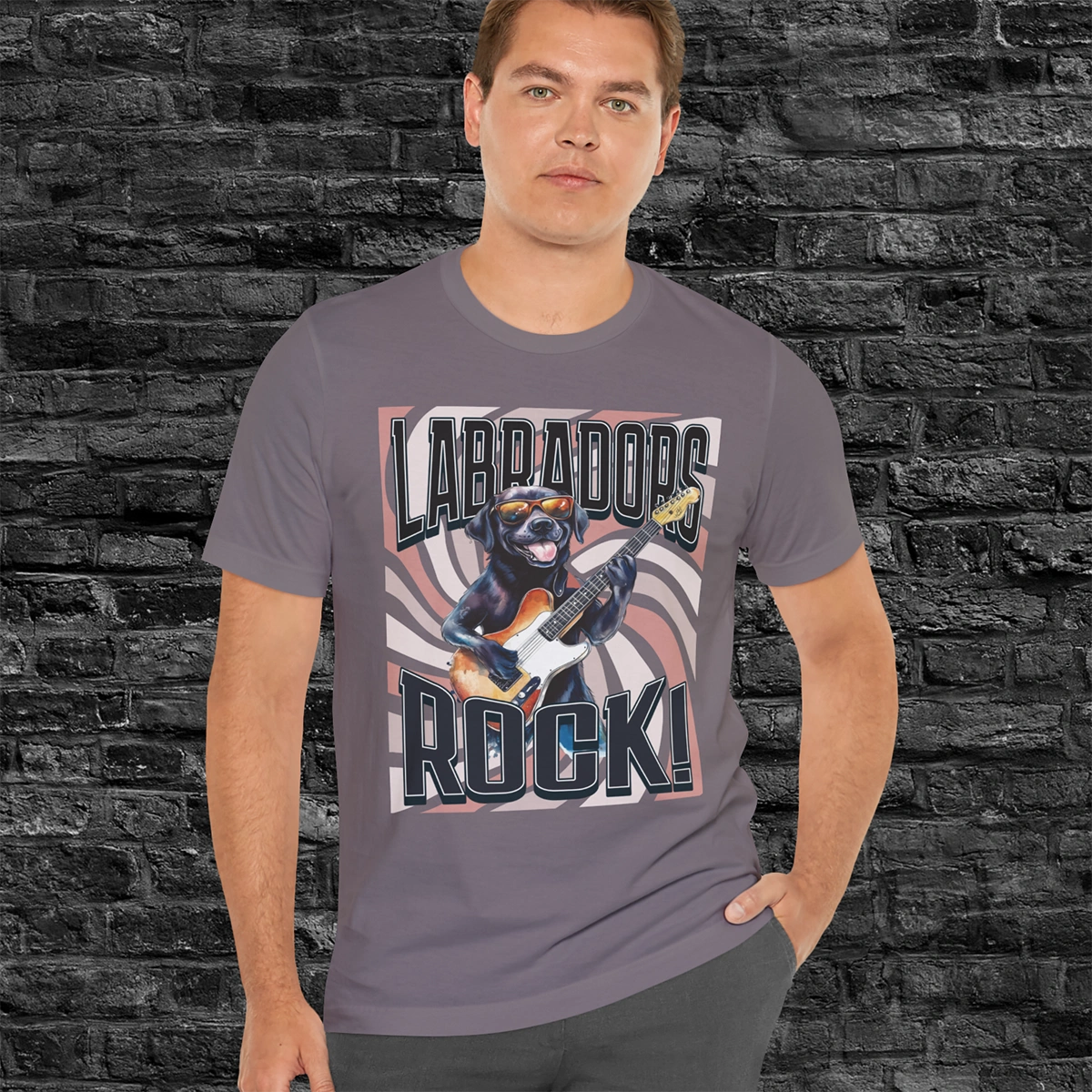 Labradors Rock #4 T shirt