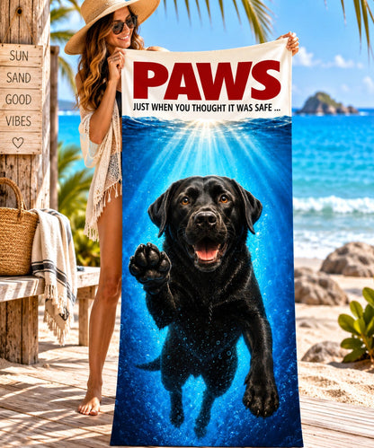 Labrador #2 PAWS Beach Towel