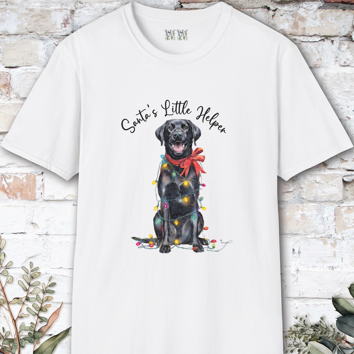 Labrador #2 Santa's little helper. unisex T shirt