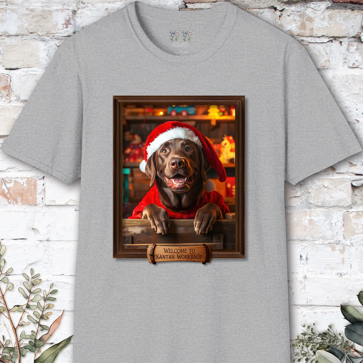 Labrador #3 Santa's Workshop Unisex T shirt