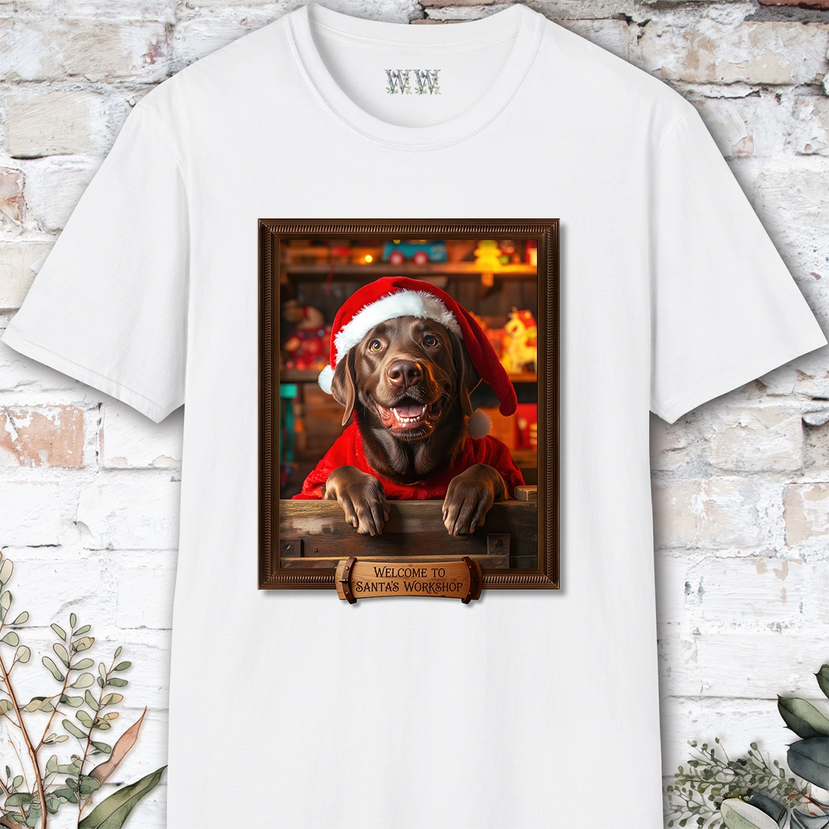 Labrador #3 Santa's Workshop Unisex T shirt
