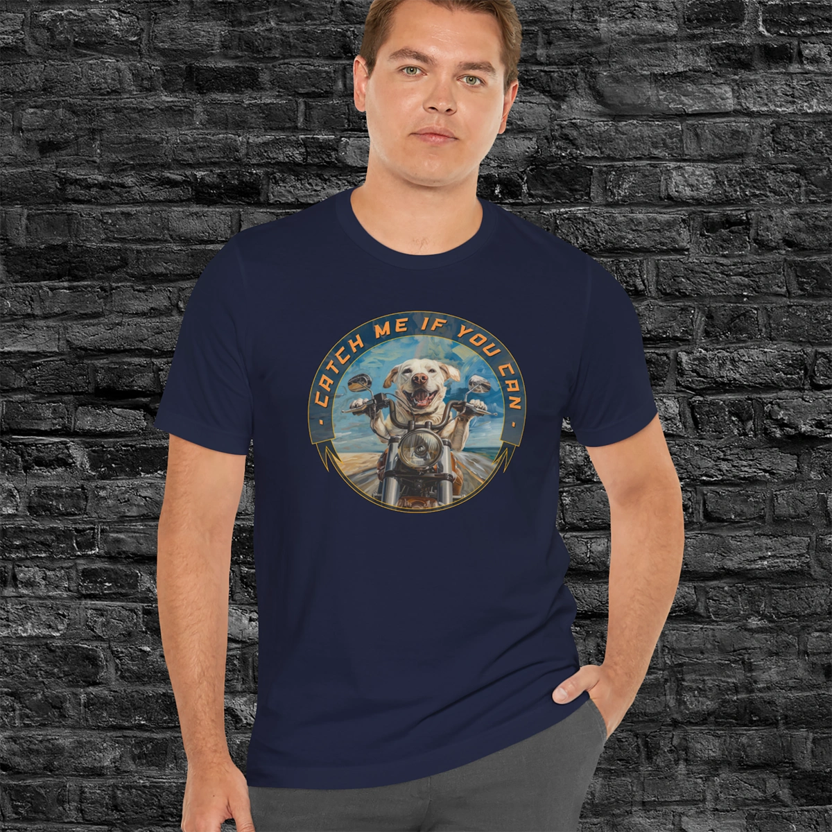 Labrador 'Catch me if you can' T shirt