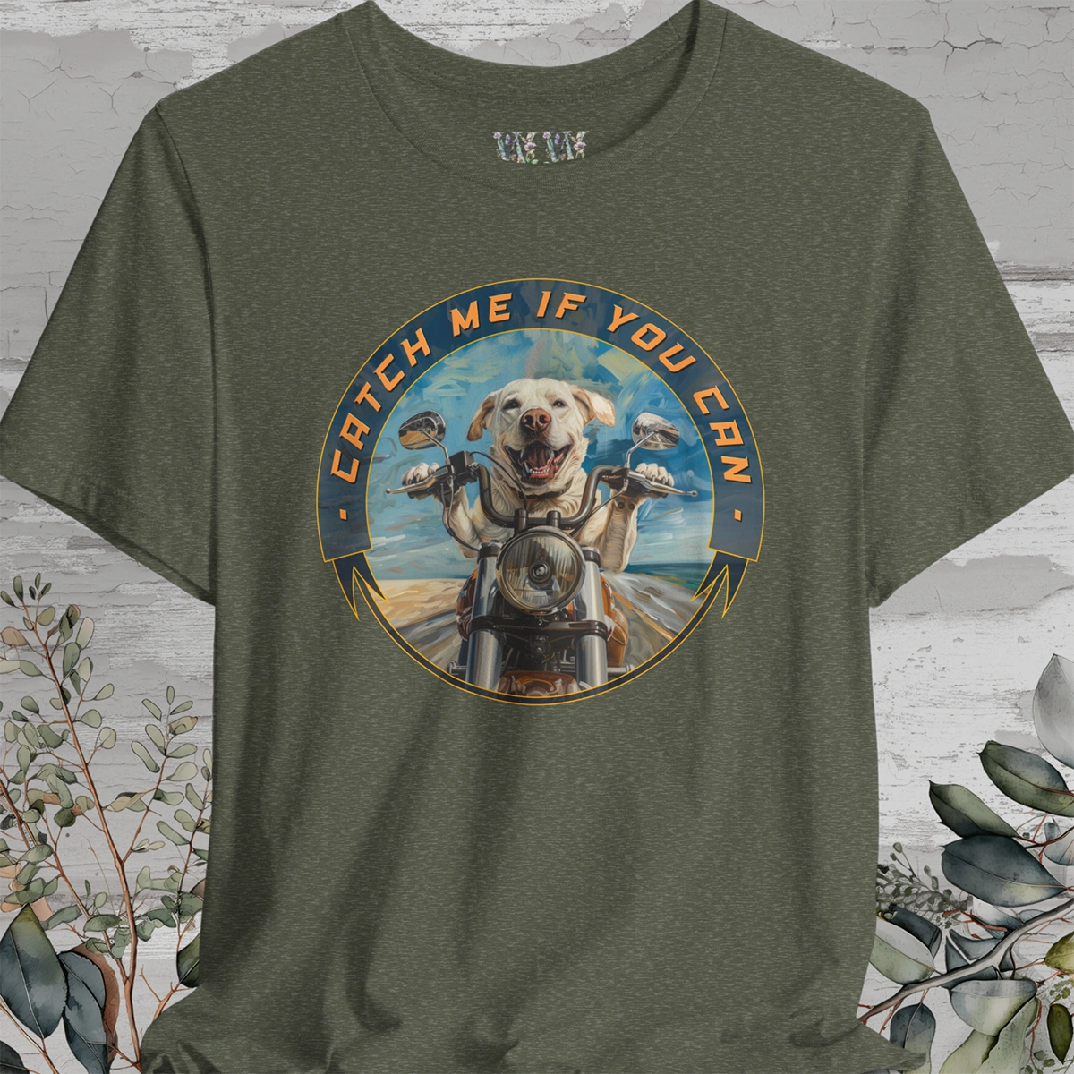 Labrador 'Catch me if you can' T shirt