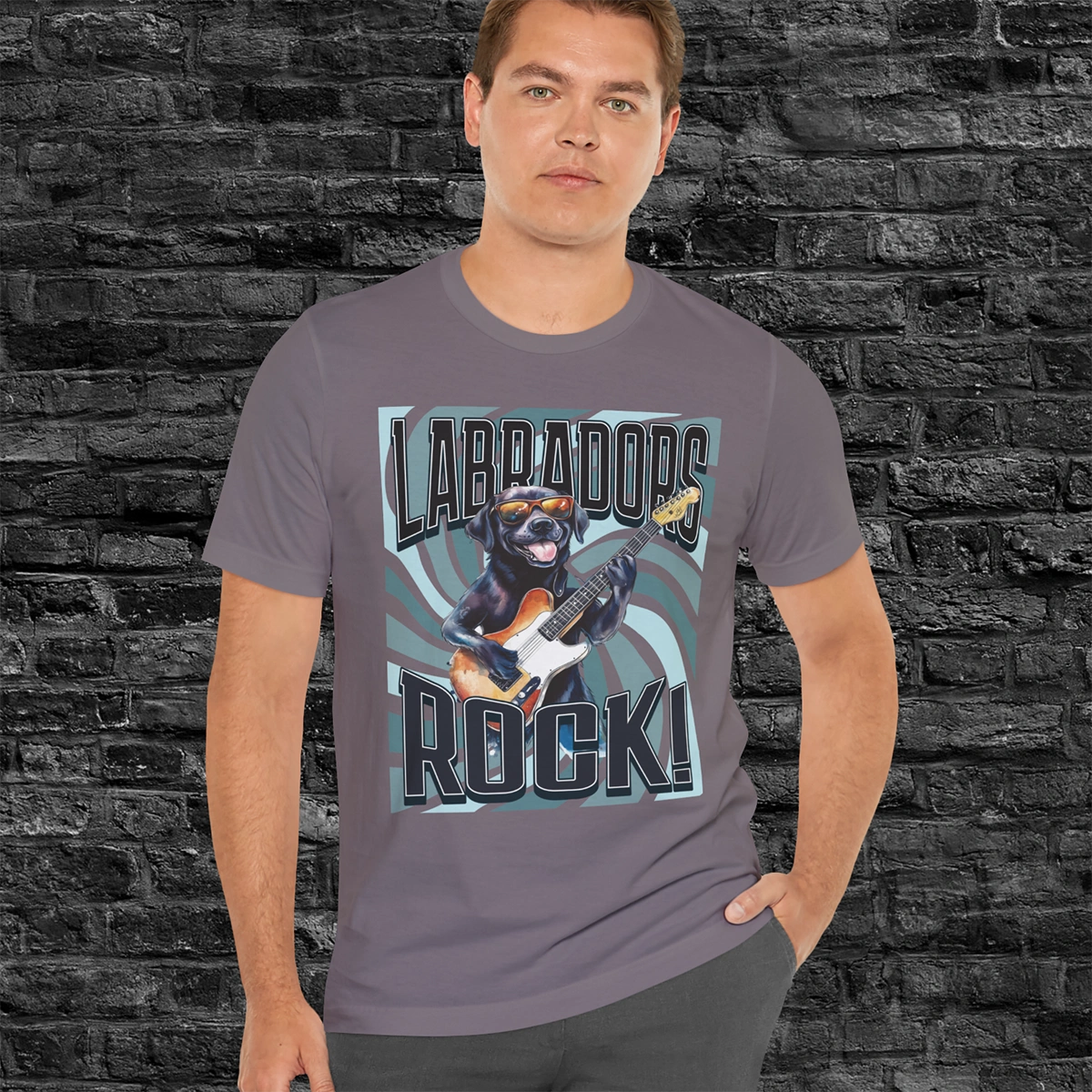 Labradors Rock #2 T shirt