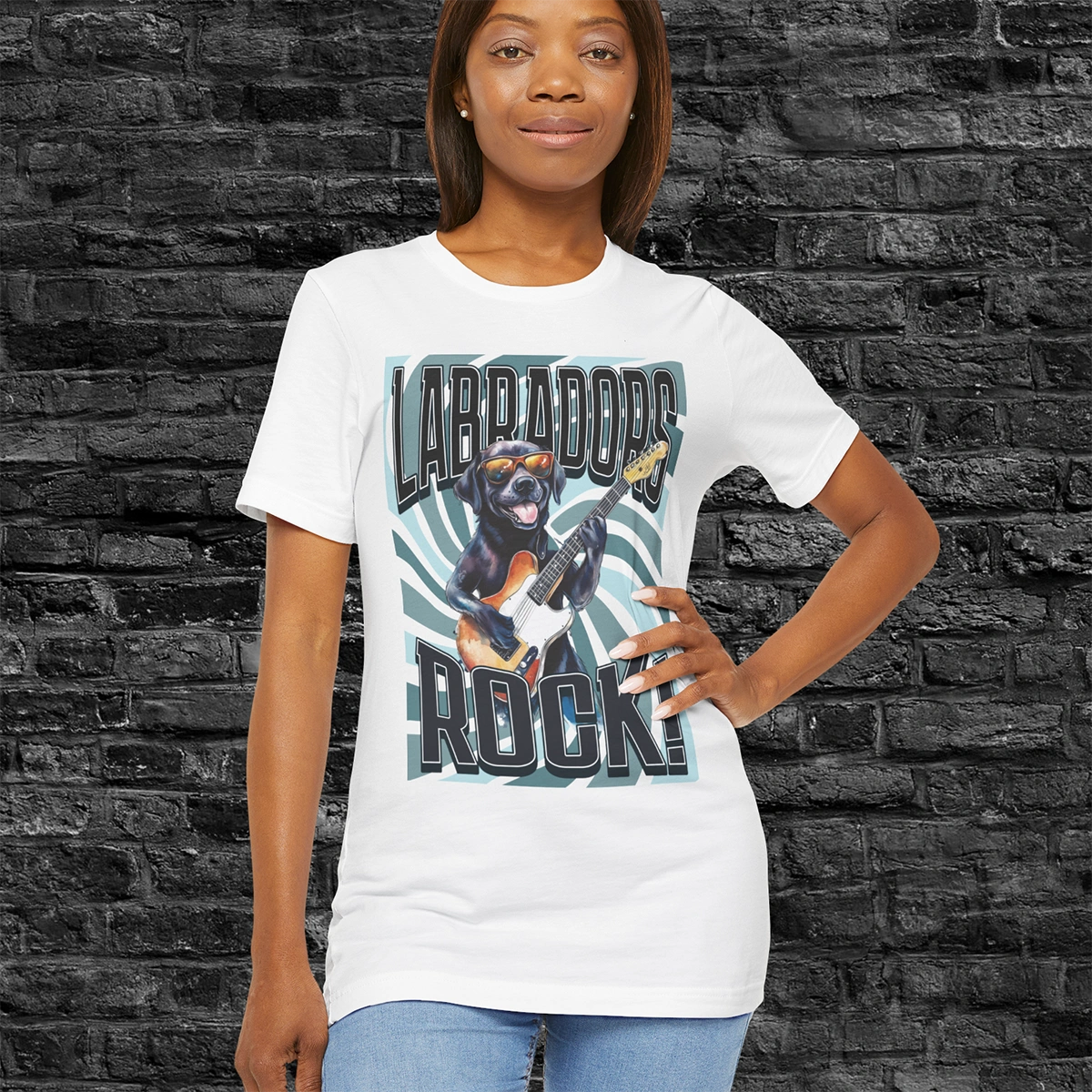 Labradors Rock #2 T shirt